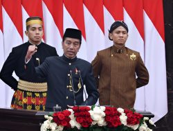 Peringatan HUT RI 79, Anggota Forkopimda Metro Dengarkan Pidato Terakhir Jokowi Sebagai Presiden