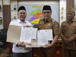 Jelang Pemilu, KPU dan Pemkot Metro Lakukan Penandatanganan NPHD